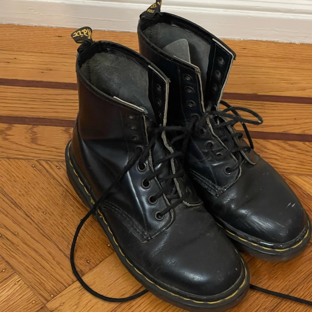 Dr. Martens Classic Black Lace-Up Boots